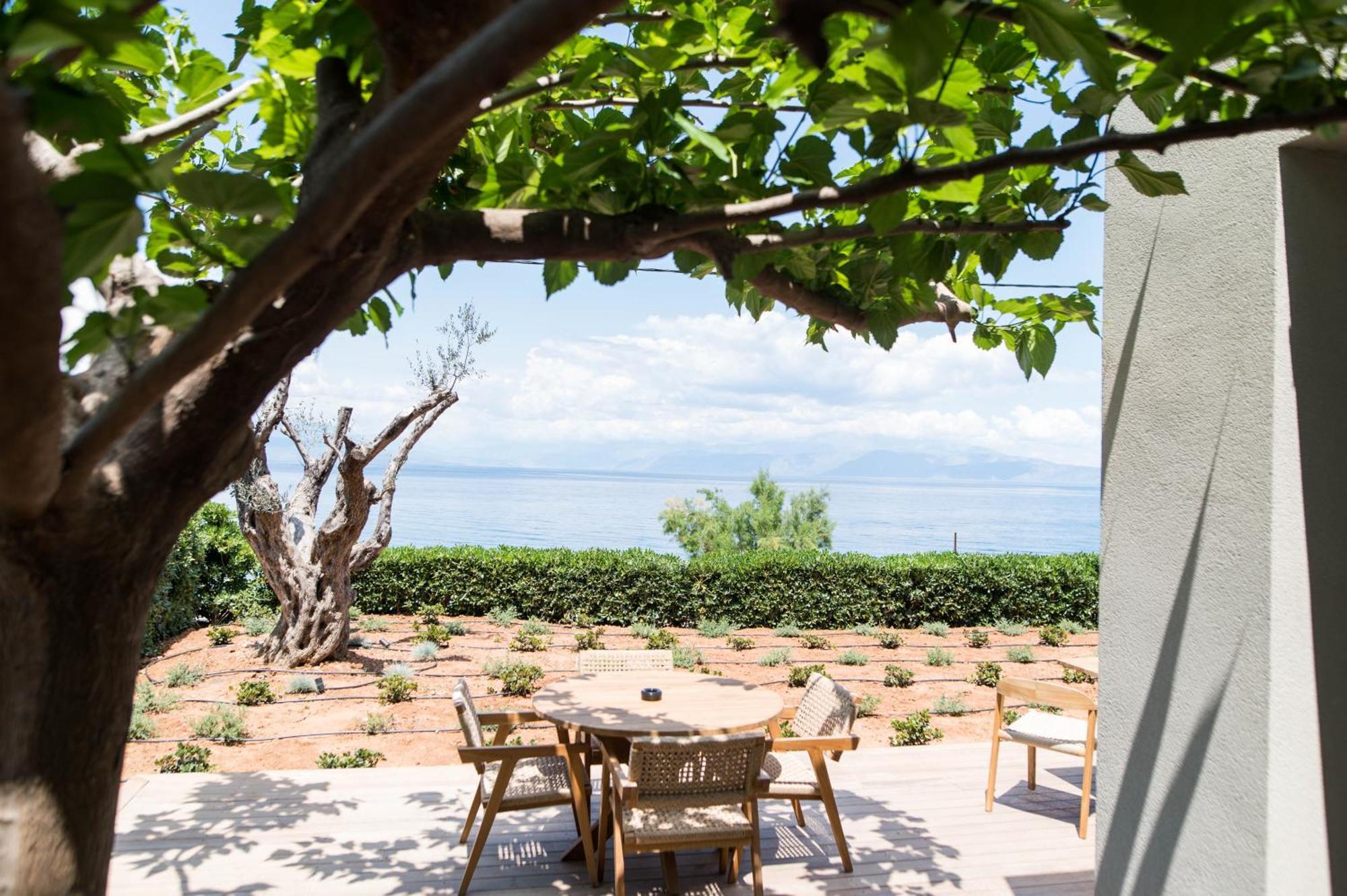 Alissachni Seaside Hotel Дервенион Екстериор снимка